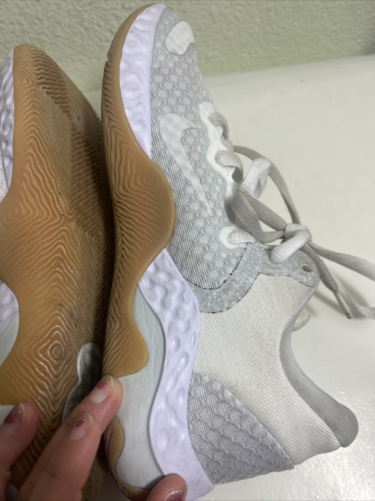 Nike Renew Elevate 2 Summit White Gum Men's Size 8 - image 14