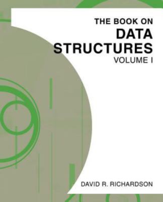 Book on Data Structures, Paperback by Richardson, David R., Like New Used, Fr...