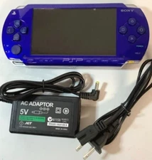 Sony PSP 1000 METALLIC BLUE Handheld JP Region Free Playstation Console Gaming