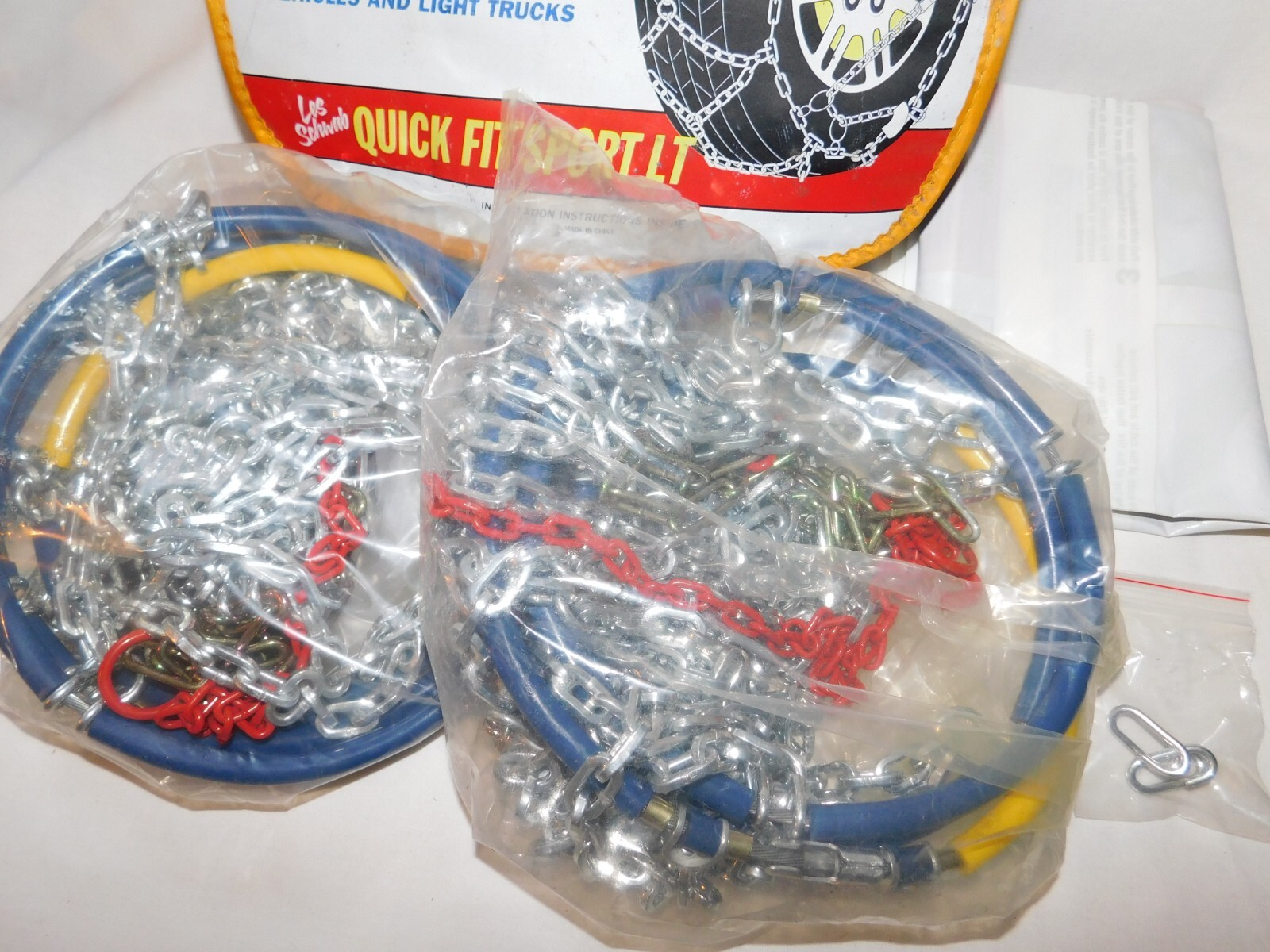 2324s Les Schwab Quick Fit Sport Lt Truck/SUV Tire Snow Chains 2324