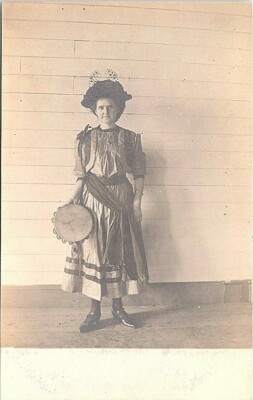 RPPC Young Gypsy Girl Myrtle Carpenter early 1900s | eBay