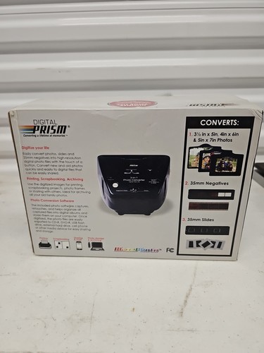 NEW Digital Prism 3 in 1 PHOTO CONVERTER easily convert photos, negatives,slides - Picture 4 of 4