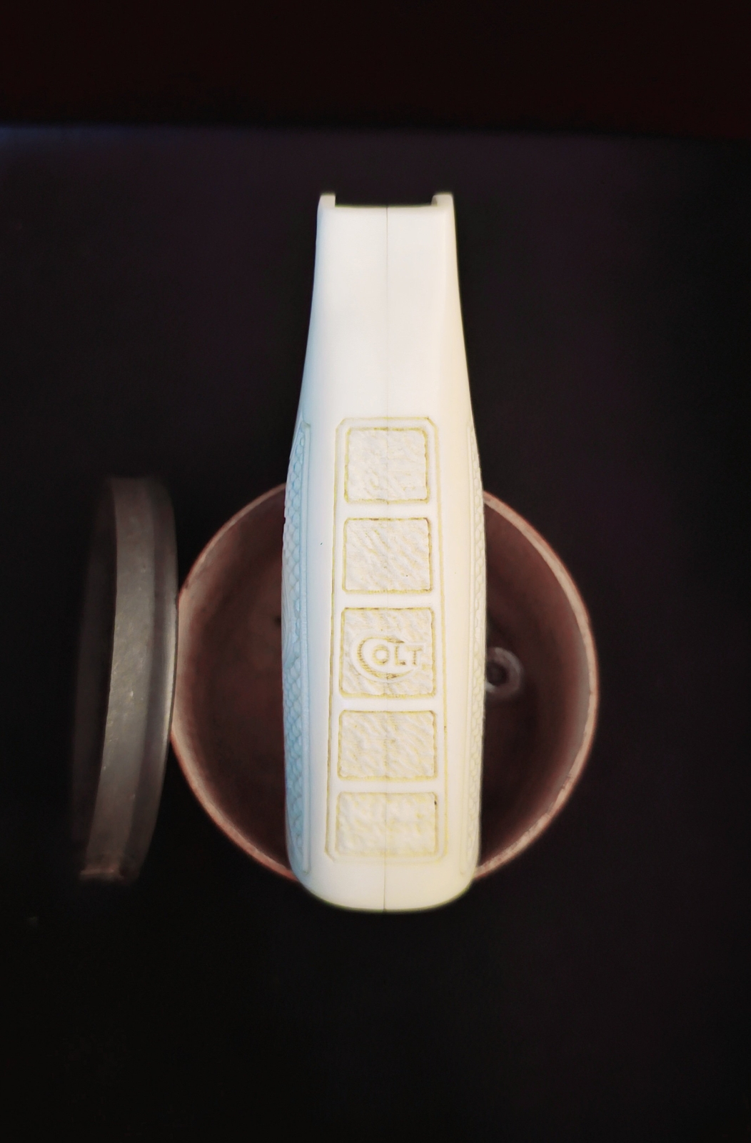 Colt King Cobra 2019-2025 Ext Target Grip "Double Dragons" Inset Cobra Opt Top