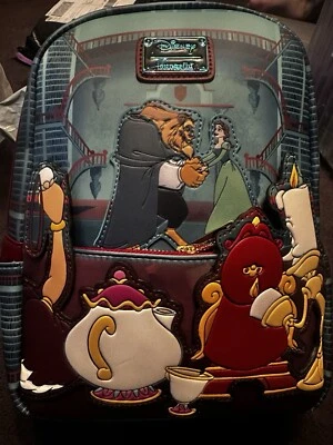 Loungefly Disney Beauty And The Beast Library Backpack