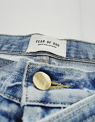NWT FEAR OF GOD Sixth Collection Relaxed Fit Belted Denim NWT FEAR OF GOD Sixth Collection Relaxed Fit Belted Denim