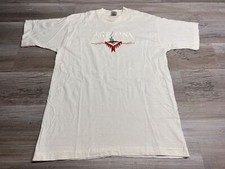 Vintage 90s Arizona Souvenir T-Shirt Single Stitch Cactus Southwest Motif Size L