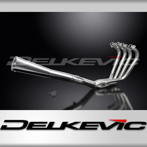 Suzuki GS1000E 1978-1980 Full Exhaust 4-1 Stainless Classic Megaphone Muffler