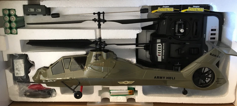 ESky Co-Comanche Electric Powered Easy Control 4-Channels PPM RC Helicopter - Image 3 of 4