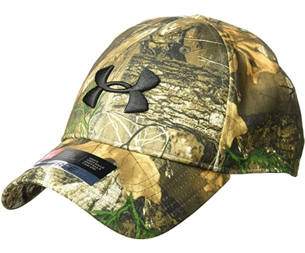 NEW Under Armour Men's Camo 2.0 Snapback Golf Hat/Cap-Camo/Black  1300472-991