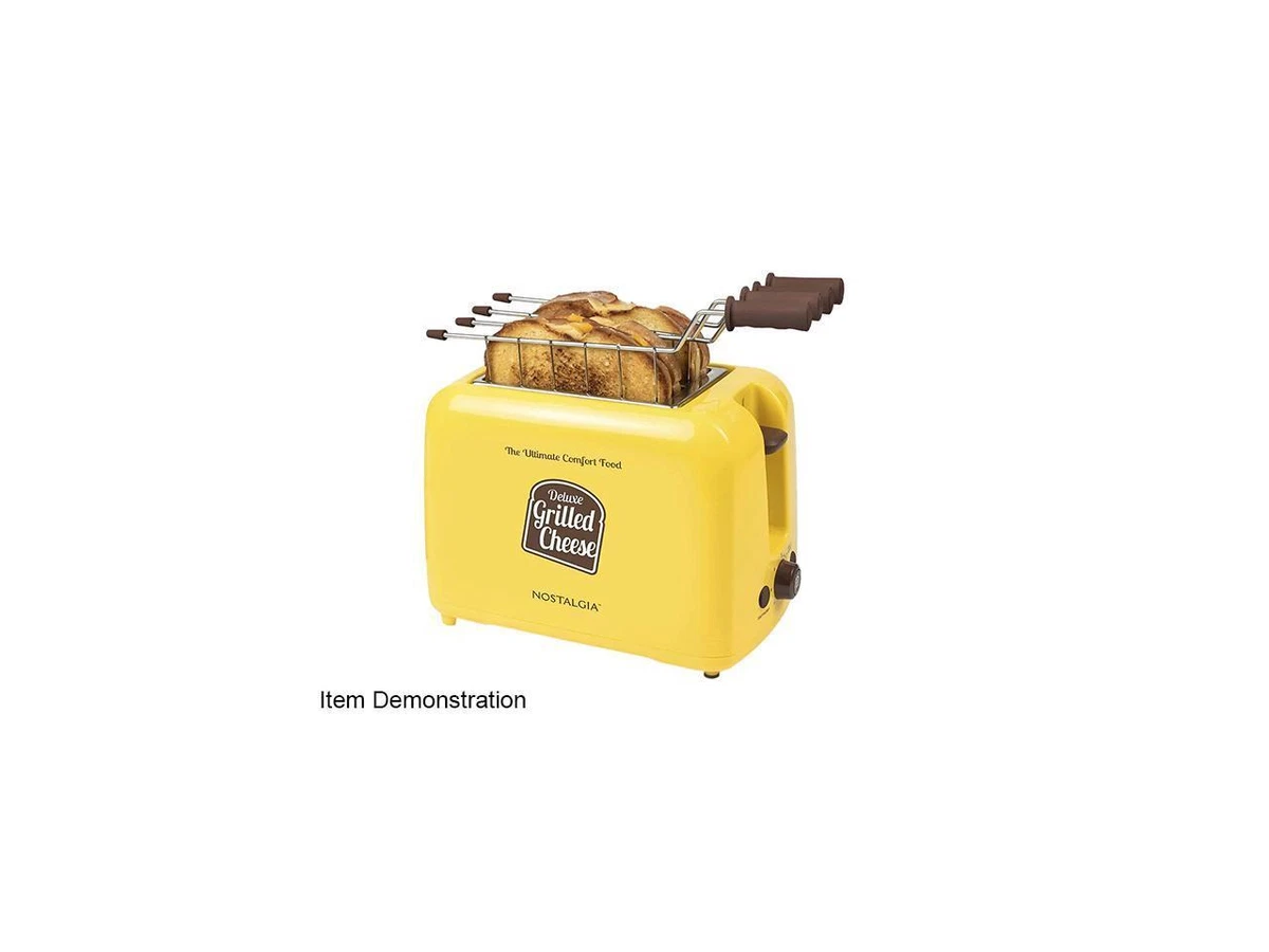 Nostalgia grilled cheese sandwich toaster top