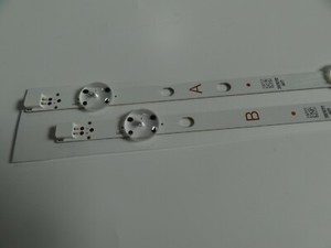 2 x LED Leiste (A + B) SVV430A50_A56_A/B_Rev00_170327 für Telefunken TV