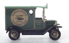 "Days Gone" Marks and Spencer centenary year celebration toy van by Lledo