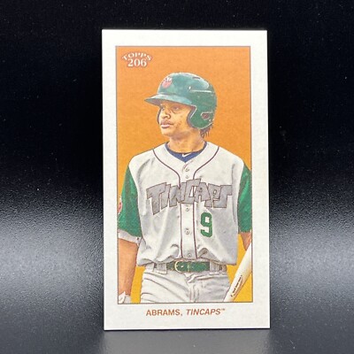 CJ Abrams 2020 Topps 206 Piedmont Ad Back TINCAPS