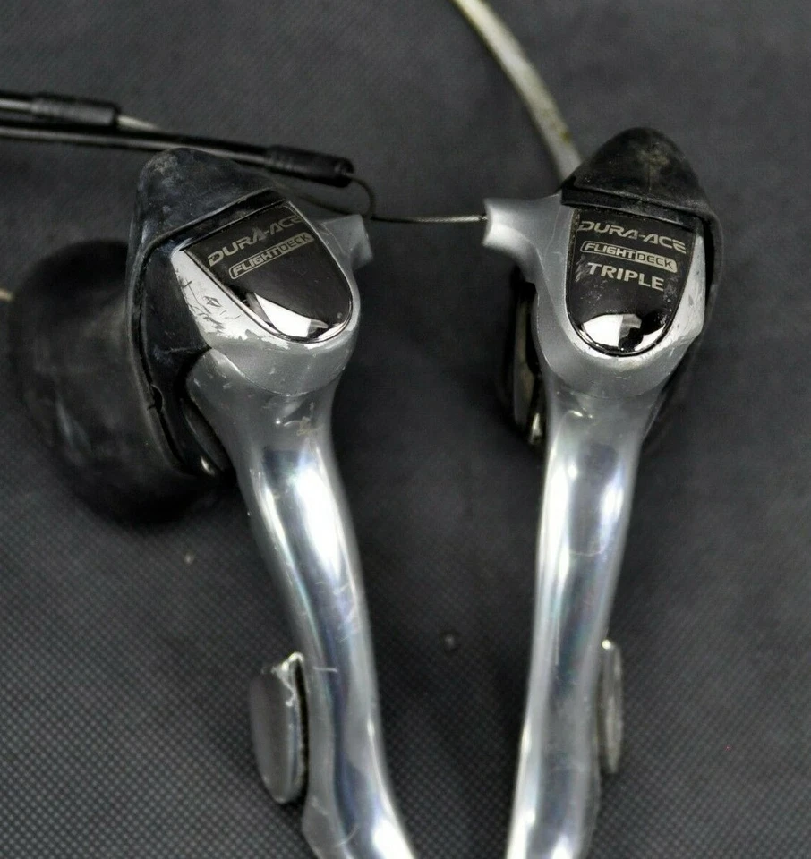 Shimano Dura-Ace 7700 Triple 3 x 9v gruppo 7800 7900 GROUPSET STI - Many options - Immagine 2 di 4