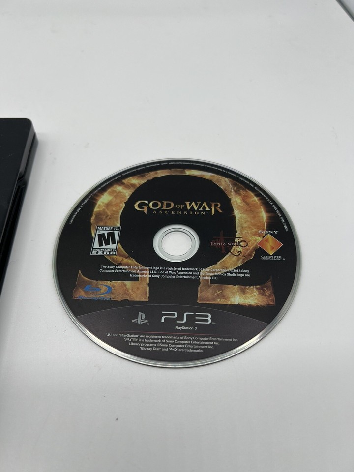 God of War Ascension Collector's Edition PlayStation 3 PS3 Steelbook