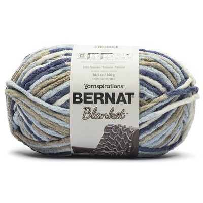 Bernat Blanket Big Ball Yarn-Cloudy Sky UK