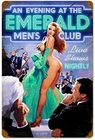 Retro Style Metal Sign Vintage Style Metal Tin Sign Pinup Girl Emerald Evening M