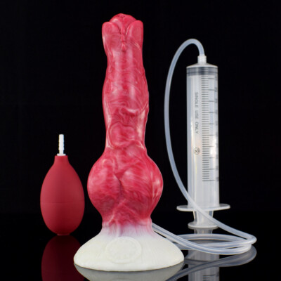 Sex Toys Squeeze Squirt Imitation Cum Dildo Silicone Penis Vaginal  Masturbator | eBay