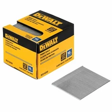 DEWALT 16 GAUGE STRAIGHT FINISH NAILS (2500 PACK) 2 1/2  DCS16250 NEW FAST SHIP