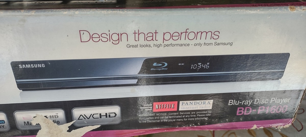 Samsung BD-P1600 Blu-Ray Player for sale online | eBay