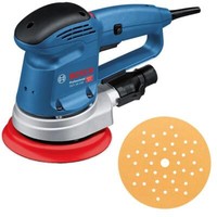 Bosch Smerigliatrice Eccentrica Gex 150 34-150 Professional 150 Mm Piastra Abrasiva 340 Watt