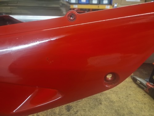 Carena coda rossa Honda VFR800fi dal 1998 al 2001 - Foto 6 di 8