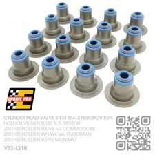 FLUOROVITON VALVE STEM SEALS V8 GEN III LS1 5.7L [HOLDEN VX-VY-VZ COMMODORE]