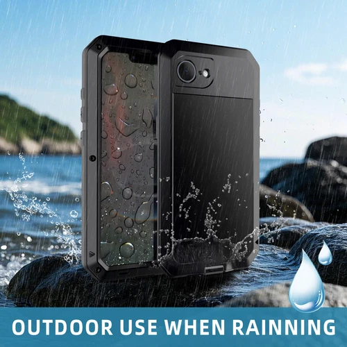 Für iPhone 16e 2025 Hülle Metall Stoßfest Staubdicht Robust Hybrid Cover - Bild 9 von 31