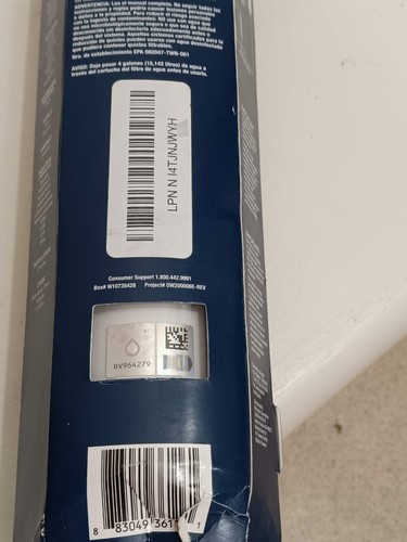 EVERYDROP Filtre de remplacement pour réfrigérateur glace et eau #3 Whirlpool, Maytag Amana - Photo 4/11