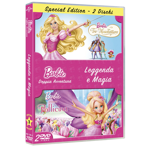 Barbie - Leggenda E Magia (2 Dvd)  [Dvd Nuovo]