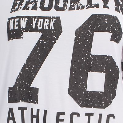 Girls' American Varsity Baseball Oversized T-Shirt — Striped Sporty Top For Kids, Vintage Style, 95% Viscose/5% Elastane