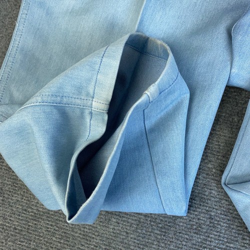 Fletcher Jones Mens Blue Jeans Lightweight Stretch Distressed Size 90 R Vintage - Picture 19 of 22