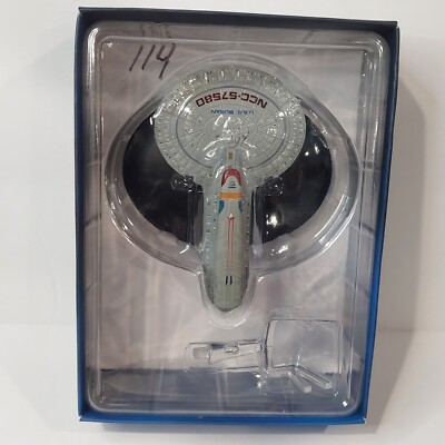 Star Trek Starship Collection USS Buran NCC-57580 Callenger Class #114 Eaglemoss