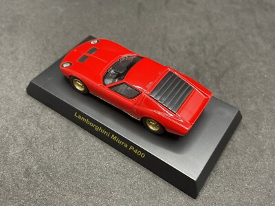 Kyosho 1/64 Lamborghini collection2 Miura P400 Red diecast model