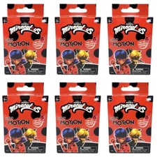 Miraculous Ladybug Chibi In Motion Clip-On Danglers Lot of 6 NEW Blind Boxes