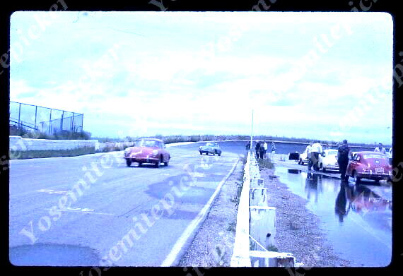 Sl85 Original Slide 1964 Porsche race cars 001a