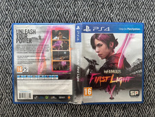 ps4 INFAMOUS FIRST LIGHT Game Playstation REGION FREE PAL UK Version PS5
