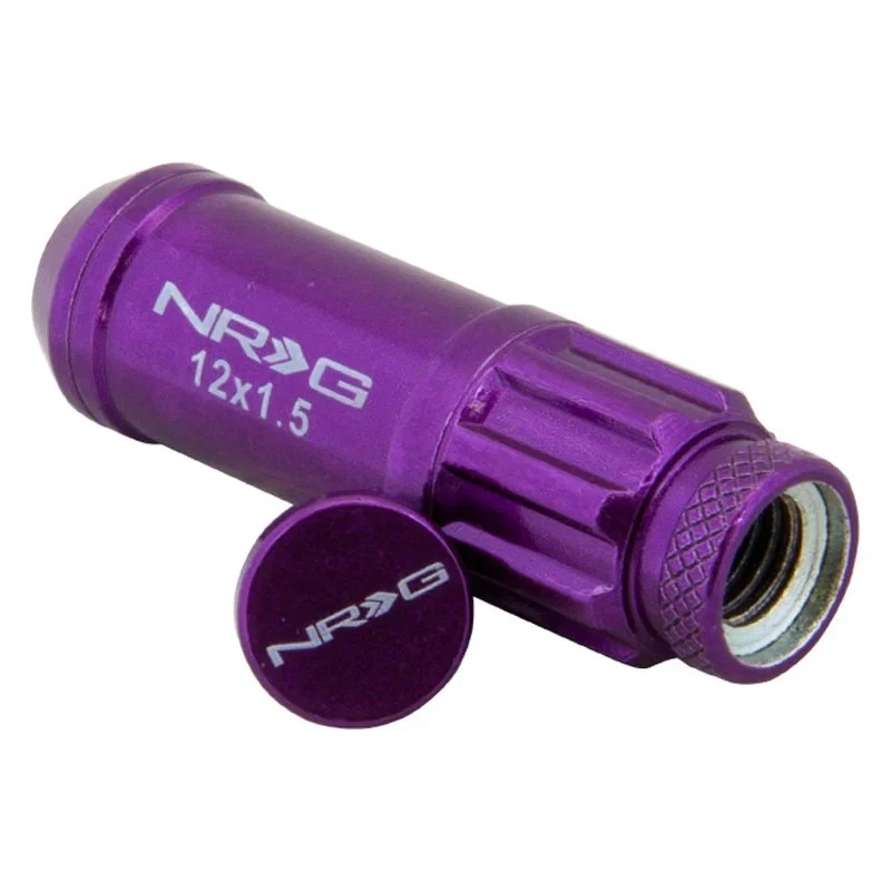 For Chevy Camaro 82-02 700 Series Purple Cone Seat Open End Wheel Locks - Изображение 3 из 4