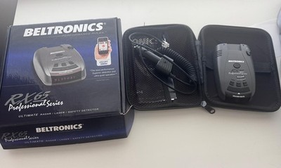 Beltronics RX65 Pro Professional Series Radar Detector -Black