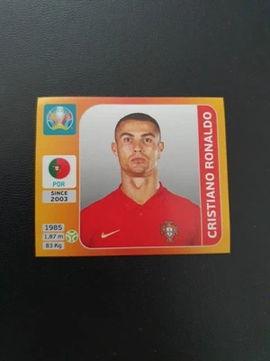 EM Cristiano Ronaldo Panini Sticker World Cup Portugal Europameisterschaft  - Bild 1 von 2