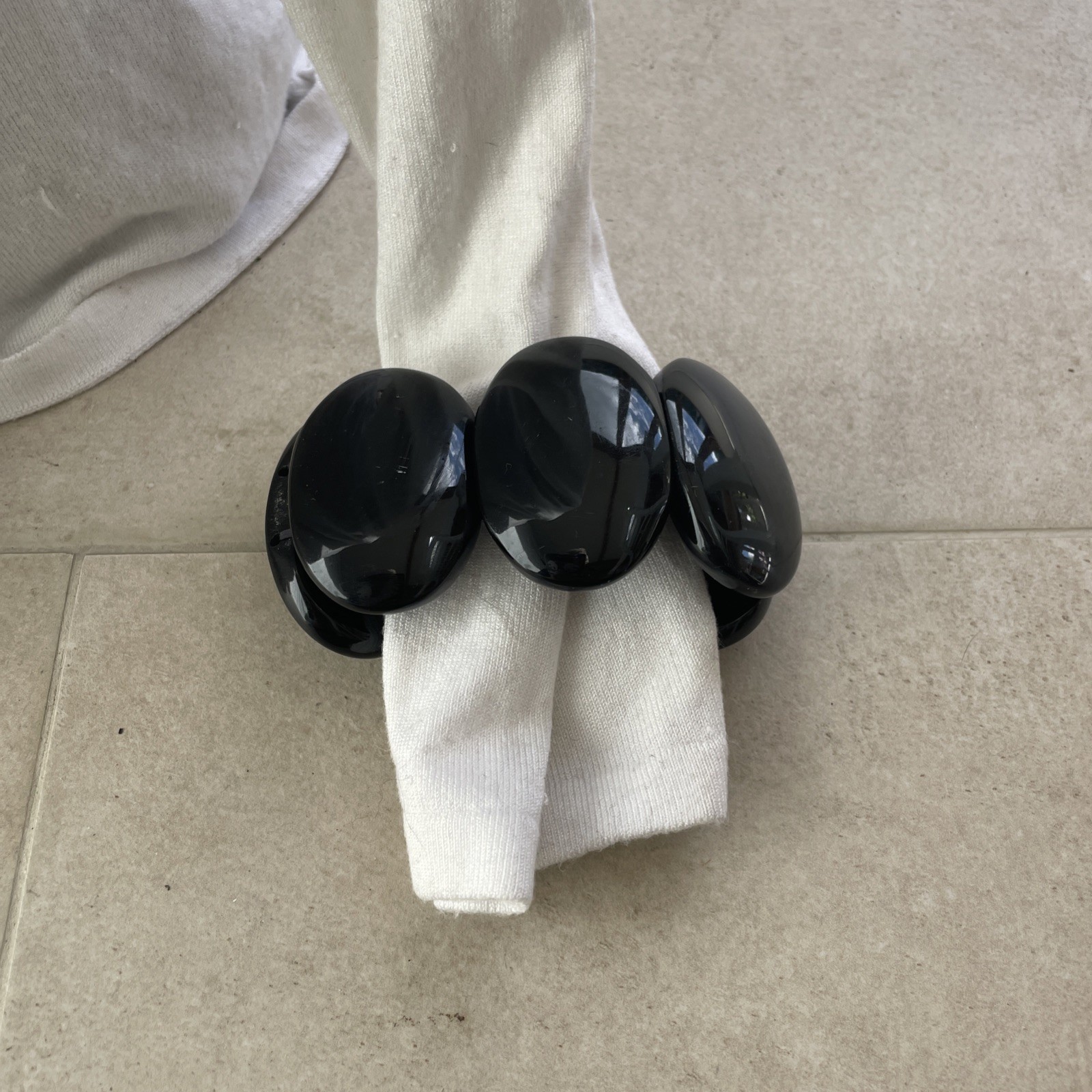 Designer Chunky Elasticated Bracelet