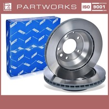 2x Bremsscheiben für PORSCHE Cayenne 955 957 958 92A HINTEN