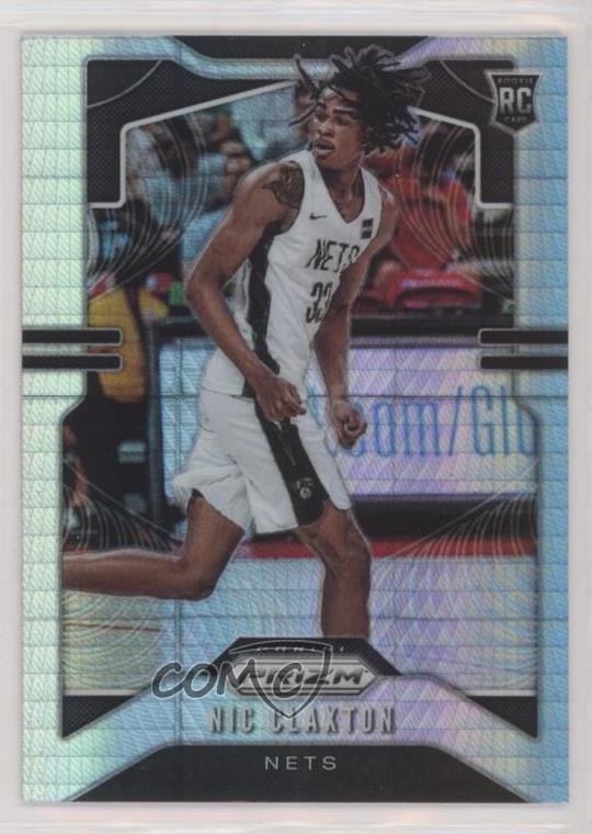 2019-20 Panini Prizm Hyper Nic Claxton Nicolas #292 Rookie RC 0x7c