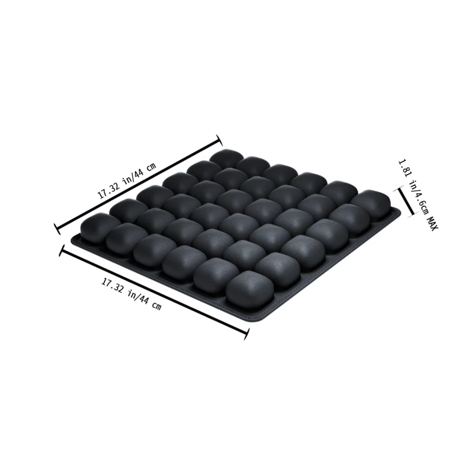 Airbags infláveis almofada de assento de viagem – para escritório, carro, avião – sem necessidade de bomba - Imagem 4 de 4