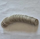 Silver Washington Quarters Full Roll (40) 90% Silver Mixed Dates