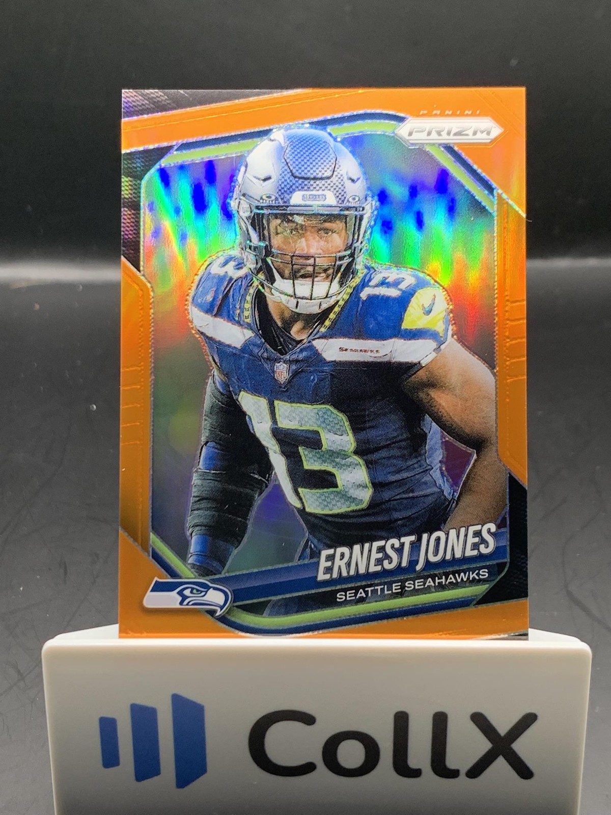 2025 Panini Prizm #282 Ernest Jones Orange #/249