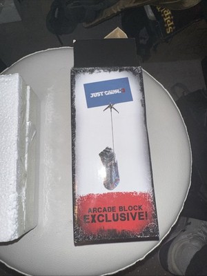 Arcade Block Exclusive Just Cause 3 Grapple Hook Memo Clip Paper weight