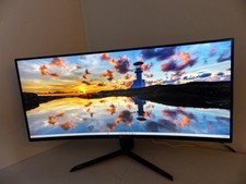 LG Ultragear 34" QHD Curved VA Gaming Monitor 34GP63A-B, HDR10, 160Hz FreeSync