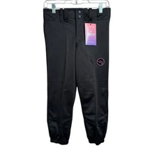 NWT RIP-IT Womens 4-Way Stretch Softball Pants Size XS (Black) I28