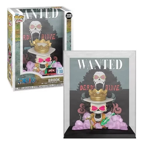 Funko Pop One Piece Wanted Poster Brook #2220 - TargetCon Exclusive - IN HAND